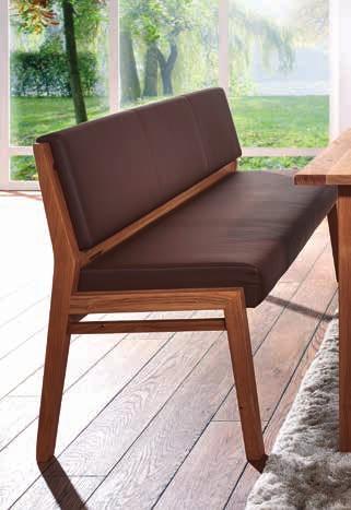 190x150 cm, mit Rücken- und Sitzpolsterung, nicht umstellbar - Kreuzzargen-Vierfußtisch 125x85 cm - 2 Stühle, Bezug Kunstleder