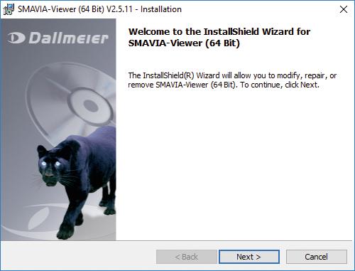 4 Installation Das Installer-Setup des SMAVIA Viewer installiert alle benötigten Komponenten auf dem System.