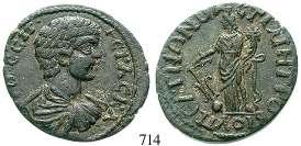ss 400,- PHRYGIEN, LAODIKEIA AM LYKOS 713 Caracalla, 198-217 Bronze 193-211. 20,92 g. Drapierte Büste r.
