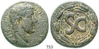 Kratzer auf Rs., ss+/ss 130,- KOILE SYRIA, HELIOPOLIS 726 Septimius Severus, 193-211 Bronze, Heliopolis.