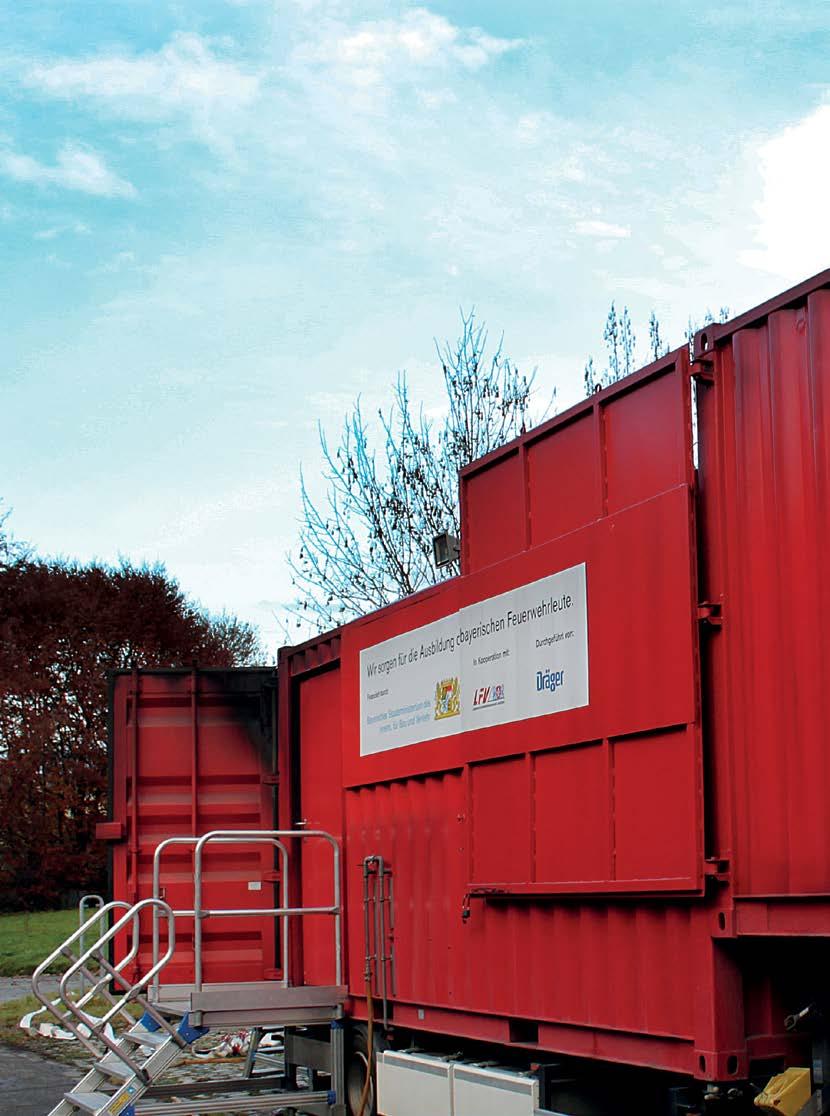 Erforderliche Maßnahmen seitens des Freistaats Bayern ab dem Doppelhaushalt 2019/20 Erweiterung der mobilen Brandübungsanlagen des Freistaats Bayern - Ein zusätzlicher Container - Zusätzliche