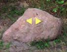 Plutonit: Stockholm-Granit Vulkanit: Åland-Quarzporphyr Metamorphit: Granat-Gneis Sedimentgestein: Hardeberga-Sandstein Die polierten Gesteinsoberflächen lassen die unterschiedlichen Mineralbestände