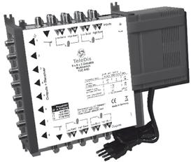 Multischalter Multiswitches Unicable 4 + 8 SAT-ZF Ebenen 1 Terr. bis zu 24 Teilnehmer Unicable 4 + 8 SAT-IF Polarisations 1 Terr.