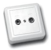 Zubehör Accessories Antennensteckdosen outlets Alle Antennendosen mit Sockel und Deckel All outlets with cover and frame 3-Loch / 3 connectors 3-Loch /3 connectors 4-Loch / 4 connectors Typ / Type TD