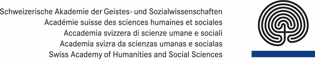 Richtlinien der Schweizerischen Akademie der Geistes- und Sozialwissenschaften (SAGW) für die Gewährung von Beiträgen an Publikationen 1.