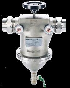 1.2 Trinkwasser Schutzfilter & Hauswasserstation Manuelle Schutzfilter Berkofin VAZ H Schutzfilter mit lichtundurchlässiger Filtertasse.