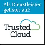Die Listung im Trusted Cloud Directory erfolgt in drei Schritten Cloud-Dienstleister stellt Antrag Geschäftsstelle prüft den Antrag Dienstleister wird gelistet Anbieter Cloud-bezogener