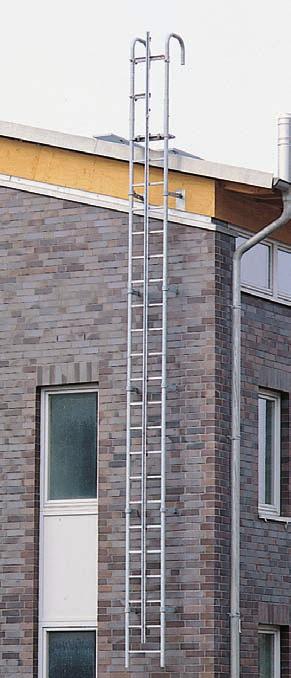 ZWEIHOLM-LEITERN Leitersätze mit Fallschutz Farbige Leitern auf Anfrage ZWEIHOLM-LEITERN Werkstoff Stahl/feuerv.