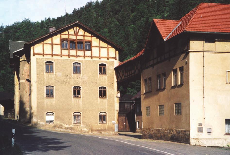 Bährmühle. Die Mühle: Abb. 2.55: Das Wohngebäude der Bährmühle aus dem Jahre 1868.