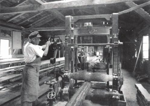 Die Fabrik erzeugte in erster Linie Lederpappe.