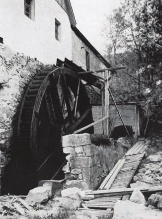 Foto: Archiv Liebstadt. Abb. 4.25: Die Bergermühle in Liebstadt i. J. 2001.