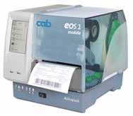 Typenübersicht Etikettendrucker EOS Ein Konzept zwei Größen Die EOS-Serie vereint alle Funktionen eines soliden Etikettendruckers mit höchstem Bedienkomfort.