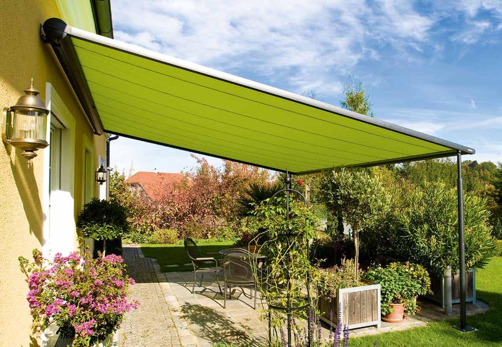 Header markilux pergola 110 optional mit tracfix