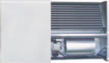 Beschreibung Umluftgerät mit Verkleidung wandhängend Verkleidung Wärmetauscher Kondensatwanne Filter Ventilator Verkleidung Aus verzinktem Stahlblech, Farbe weiß RAL 9010, mit schall-