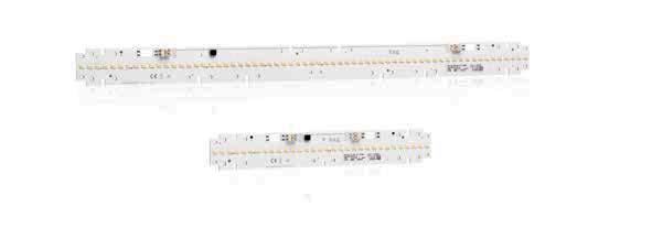 ASTARES H-Serie LED Linie Lineare Bauform Hohe Lumenpakete Einfarbig weiß SELV/non-SELV Betrieb Beispielabbildung LED-Module ASTARES H-Serie LED-Komponenten Leistungsmerkmale Lineare LED-Module für