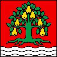Die Wappenkommission schlug der Gemeinde 1965 vor, die Birke als redendes Wappen anzunehmen oder das Birnbaummotiv zu vereinfachen.