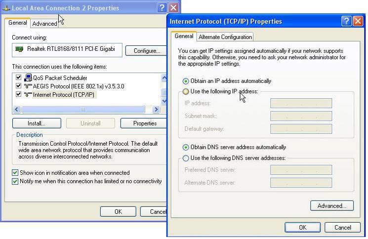 Überprüfen Sie Ihre Netzwerkeinstellungen: 1. Stellen Sie sicher, dass Ihr PC automatisch eine IP Adresse vom WHG-1000 bezieht. 2.