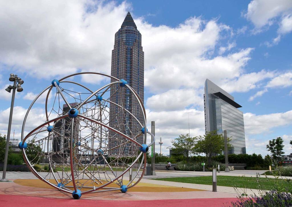 Skyline Plaza in Frankfurt a. M. Auf einer Fläche von rund 7.