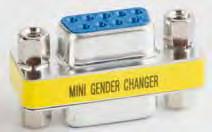 D-SUB Standard Schnittstellen Adapter Gender Changer Kontaktbelegung 1:1 Variante auf und auf