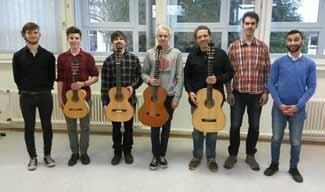 Konzert/Concert 4 Luxemburg Mandolin & Guitar Ensemble The ensemble consists of four enthusiastic and talented young musicians who share a common passion: mandolin and guitar music.