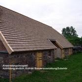 bei denen ein klassisch gedecktes Reetdach zu kostspielig ist. Aufgrund ihrer Größe können auch große Dachflächen schnell und in natürlicher Reetoptik gedeckt werden.
