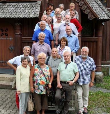 Treffen Klassentreffen Jahrgang 1950 Im Harz, da ist es wunderschön haben wir gesungen und es auch erlebt.