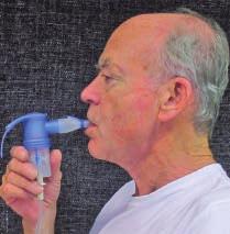 Unterstützung der Atemwegsreinigung und Vermeidung von Atemwegsinfekten Durch Feuchtinhalation kann störendes Sekret verflüssigt werden.