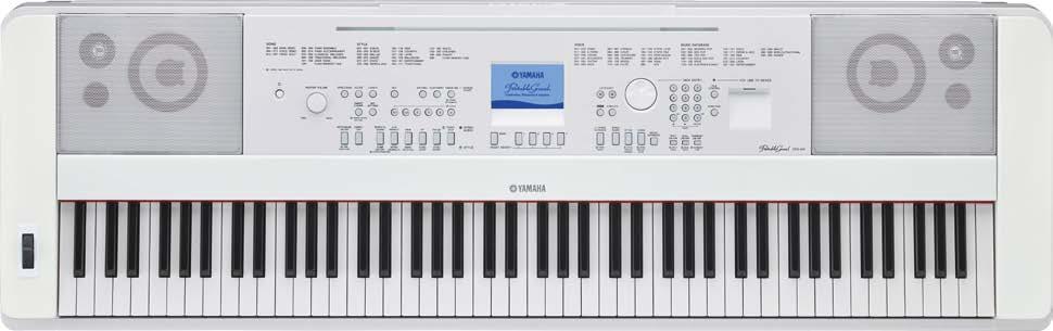 Zudem haben Sie die Wahl an hunderten von Instrumenten sowie mehr als 200 Begleit-Styles. Sie möchten nicht nur spielen, sondern auch singen? Dann ist das DGX-660 genau das richtige.