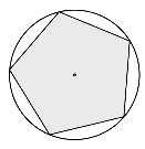 M b) Bestimme den Flächeninhalt des Kreises näherungsweise, indem du die Kreisläche weitgehend mit Dreiecken, Parallelogrammen, Rechtecken und dergleichen mehr füllst.