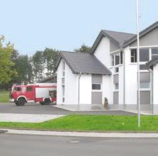 ÖFFENTLICHES BAUWESEN: BAUWESEN: FEUERWEHRZENTRALE Neubau Feuerwehrhaus Ruppichteroth