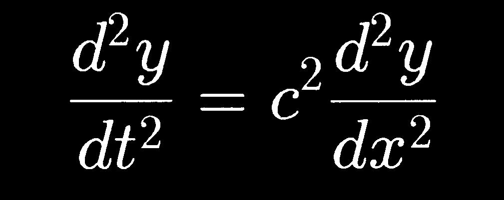 Bewegungsgleichung (Wellengleichung): Lösung der Bewegungsgleichung (z.b.