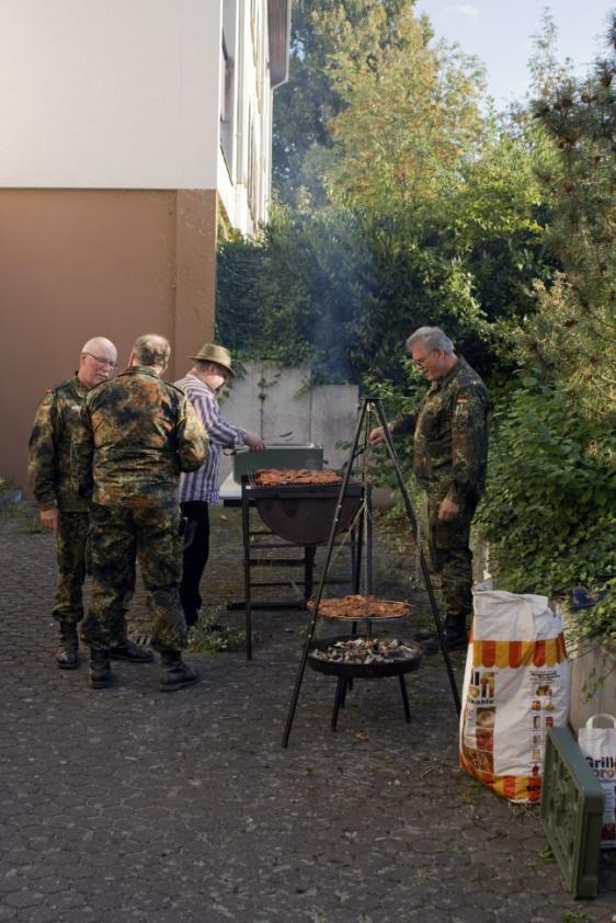 Hoffentlich verbrennt er sich nicht