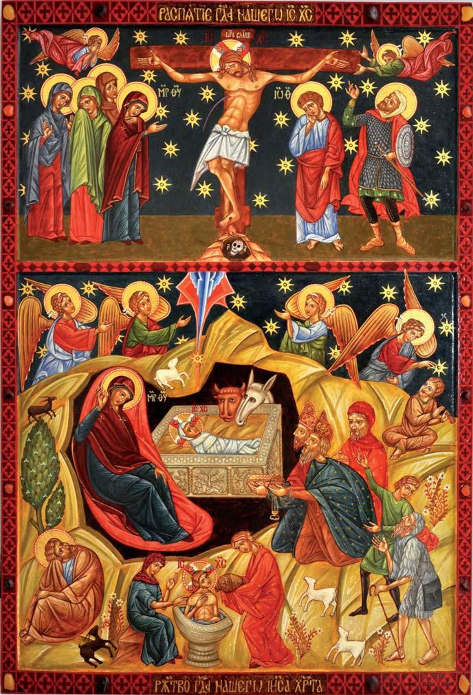 Foto Eva Drobná Počiatky ikonopisectva, čiže tvorby ikon, sú spojené s byzantským umením. Veľké zbierky ikon sa nachádzajú v kláštore sv.