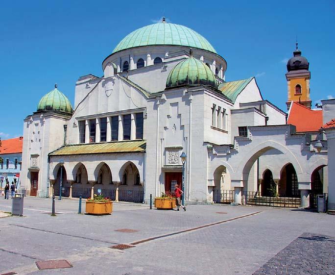 Das erste in Piešťany realisierte Bauprojekt von Richard Scheibner war der Umbau des Rathauses, heute eine Schule.
