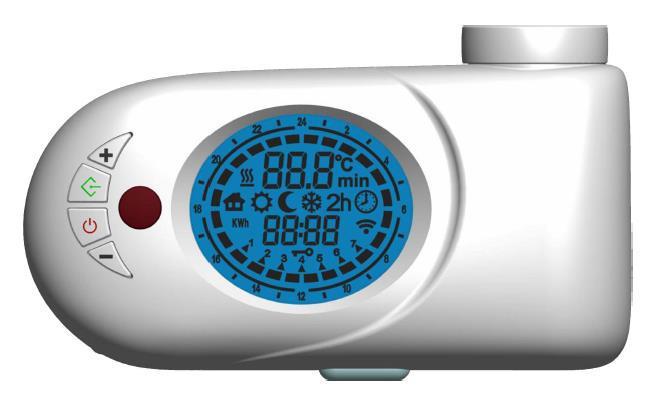 Geräte Abmessungen Thermostat Thermostat Bedienung Programmauswahl Einstellung der Raumtemperatur +