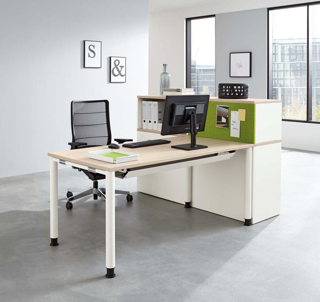 Besides the CALDO system, PALMBERG offers more high quality workplace systems.