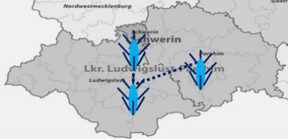 gleichlautenden Beschlüssen von Stadtvertretung Schwerins und Kreistag Ludwigslust-Parchim 2013 gegründet