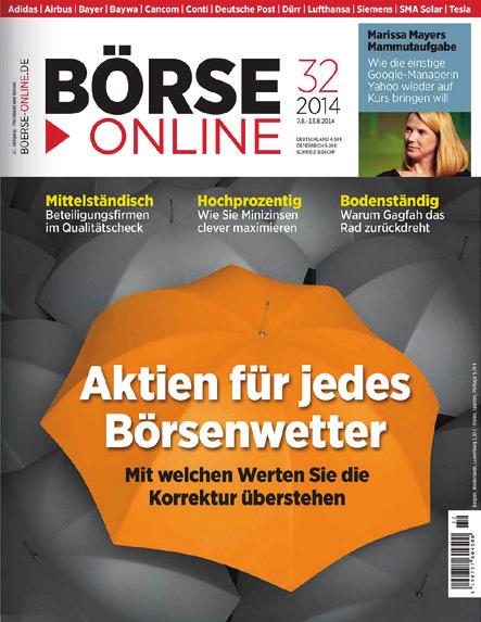 Titelporträt 2 Porträt BÖRSE ONLINE ist das etablierteste unabhängige Anlegermagazin in Deutschland. Seit mehr als 25 Jahren hilft es Anlegern Woche für Woche bei ihren Anlageentscheidungen.