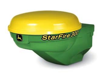 Anwendungen bei Controlled Traffic Farming Wählen Sie den passenden StarFire-Empfänger für Ihr Signal Der StarFire 300 Empfänger ist speziell für das EGNOS-Signal ausgelegt und lässt sich schnell auf