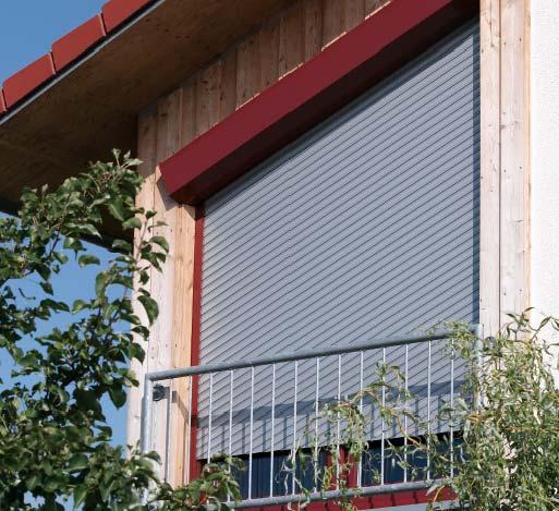 PENTO - QUADRO - Rolladen in schräger Form TRENDO - für schräge Fenster Schräge Fensterformen und Verglasungen bis unter das Dach liegen
