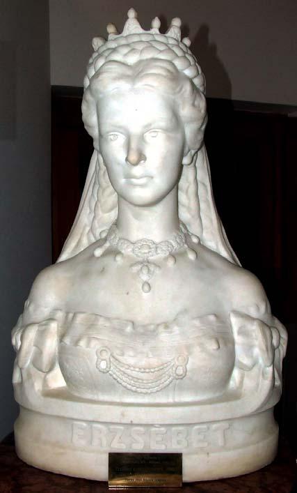 2012-3/03-005 Kaiserin Elisabeth 1867 (Krönung zur Königin von Ungarn) Denkmal in