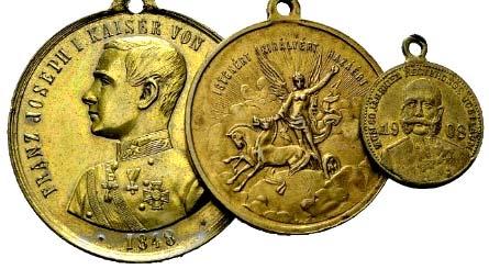 PK 2012-3, SG: Eine Medaille zur Krönung von Kaiser Franz Joseph I.
