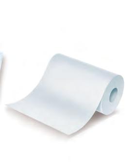 Faltpapierspender aus stabilem, weißem Kunst stoff Für C-Faltpapiere (ca.