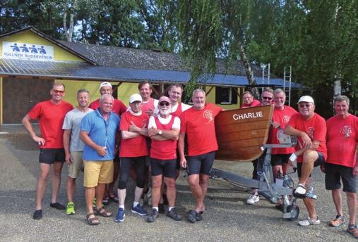 Juli: Das Tagesziel Grein war die längste Etappe mit 54 Kilometer. Beide Stauseen Abwinden und Wallsee samt Schleusungen (und mit Schwimmwesten) ohne Schwierigkeiten passiert.