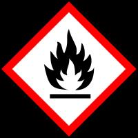 5. In welchem Temperaturbereich liegt der Flammpunkt brennbarer Flüssigkeiten, die mit dem folgenden Gefahrensymbol gekennzeichnet sind? Achtung Der Flammpunkt liegt unter 0 C.