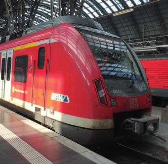 S-Bahn S-Bahn قطار املدينة underground U-Bahn مرتو األنفاق regional train Regionalbahn قطار إقليمي