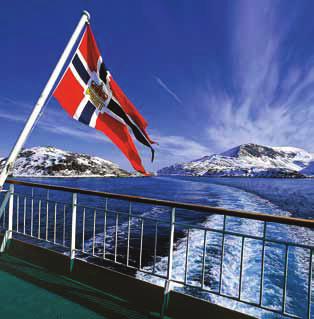 Seit die MS Lofoten am 5. März 1964 erstmals in Bergen ablegte, hat sie fast drei Millionen Seemeilen zurückgelegt und 1,25 Millionen Gäste befördert.