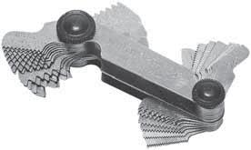 Kunststoff-Etui, 2-teilig, alle Messgeräte aus rostfreiem Stahl 0-150 mm / 0,05 mm 0,25-6 mm Steigung,
