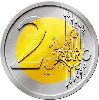12. DIE WOHLVERDIENTE MÜNZE (Kat. 6, 7, 8) Im Mittelpunkt eines Nagelbretts befindet sich eine 2 Euro-Münze.