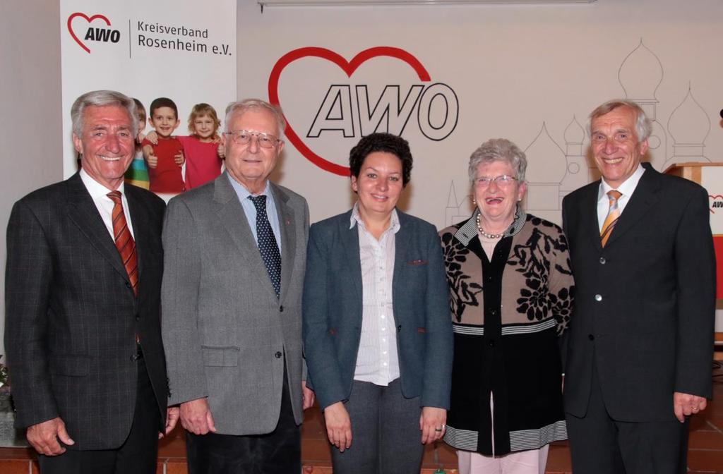 Seit vielen Jahren auf Kreisebene ehrenamtlich aktiv (von links): Udo Satzger, stellvertretender Kreisvorsitzender seit 2008; Dr.
